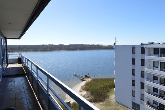 Ausblick Balkon zum Binnensee