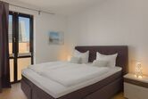 1.Schlafzimmer mit Doppelbett