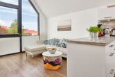 Blick ins Wohnzimmer