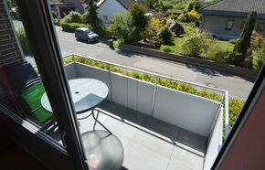 Balkon am Wohnzimmer