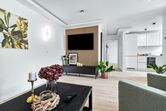 Wohnbereich mit Streaming-TV und WLAN