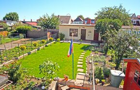 Garten und Terrassenansicht