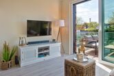Wohnbereich mit TV und WLAN