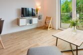 Wohnbereich mit TV und WLAN