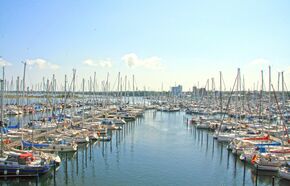 Yachthafenblick